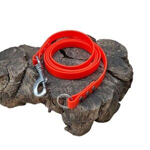 5’ Biothane Dog Leash Extender - 5/8" wide Stainless Steel Hardware USA Made